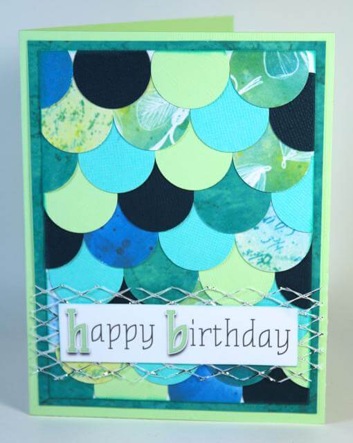 Handmade Fish Scale Technique