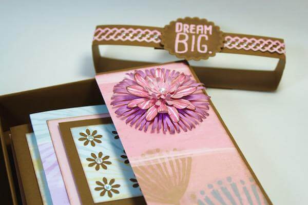 Double-Hinged Card Box