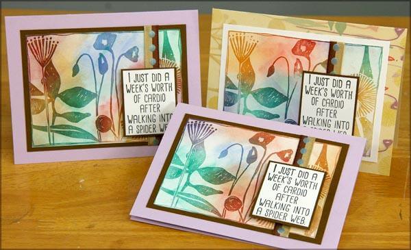 Botanicals Club Stamp Cards