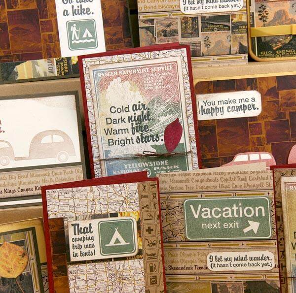 National Parks Club Stamp Cards