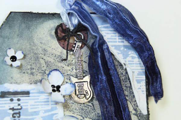 Quick Mixed Media Tag