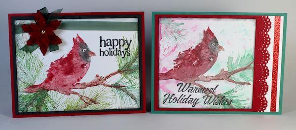 Watercolor Christmas Cards