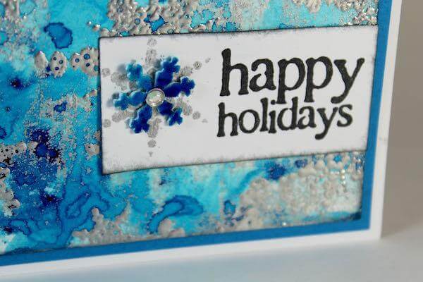 Frosty Color Burst Technique