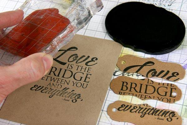 Kraft Tags with a Touch of Spice