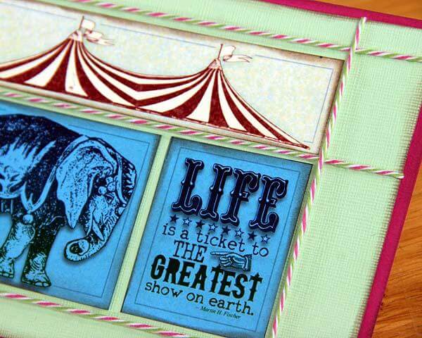 Big Top Layouts and Cards