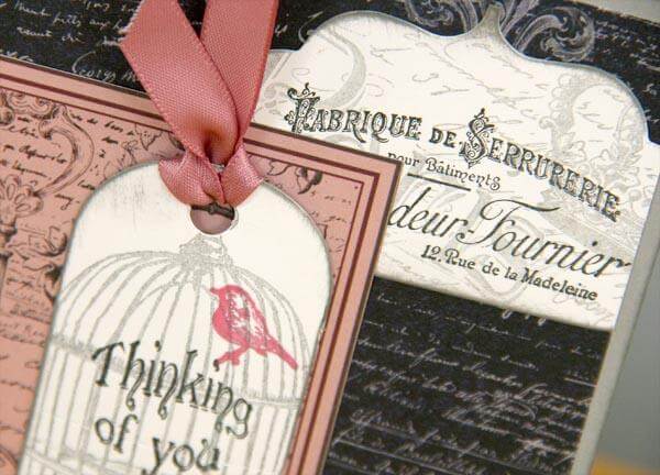 Paris Flea Market Club Stamp Cards