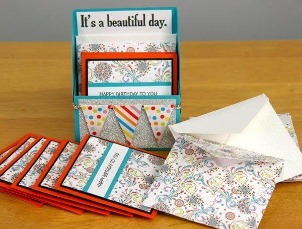 3x3 Notecards and Box Tutorial