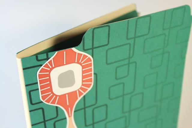 File Folder Notepad Holder