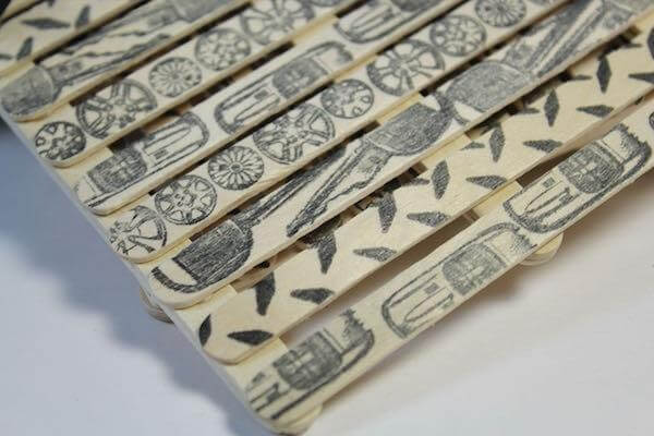 Craft Stick Coasters