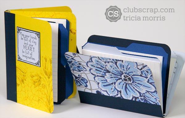 Single Sheet Mini Wrap Journal