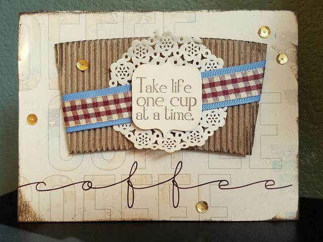 January Technique Challenge--Tea Stain