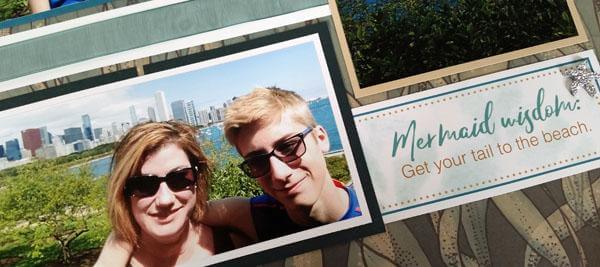 Lagoon Blog Hop & Linky Party--Lagoon Deluxe Layouts