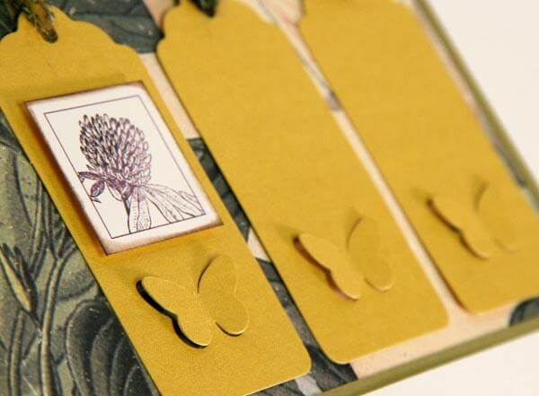 Vintage Botany Deluxe Layouts and Greetings to Go Cards - Assembly Details