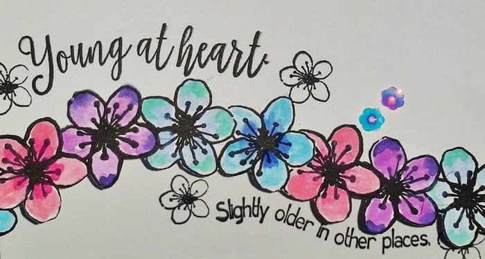 May Technique Challenge--Stamping on the Edge!