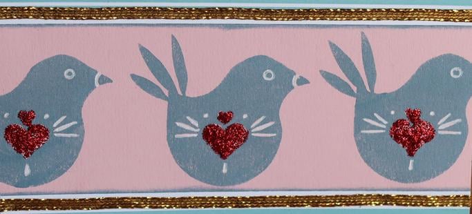 December Technique--Repeat Stamping