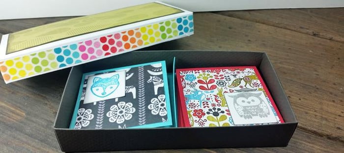 Mini card tray formula - Scandinavia style!