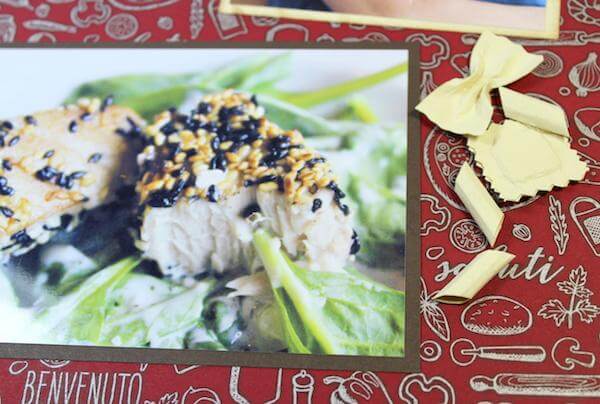 Paper Pasta Embellishments with Julie