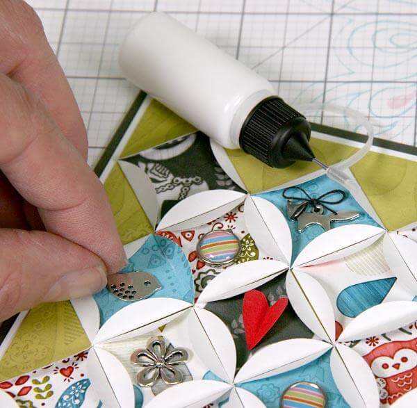 Quilt Card with Scandinavia Quad Prints