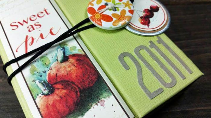 Mini Album Mashup with ATC Wallet & Orchard