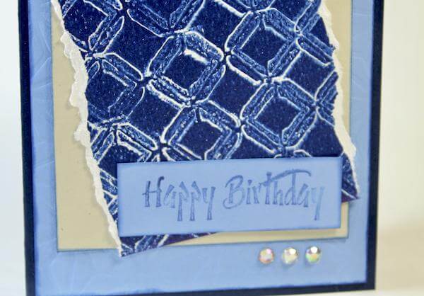 Shibori Gelli Print - make two cards with Julie!