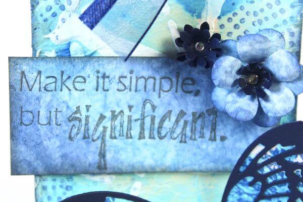 Dyed Tissue Paper Technique challenge with Julie!