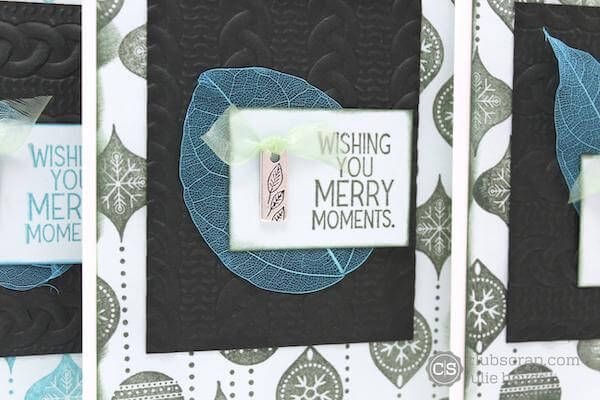 Alpine Holiday cards with the Idea Deck