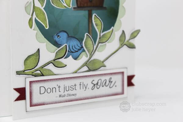 Aviary Pop-Up Shadow Box Card - Take a Peek!