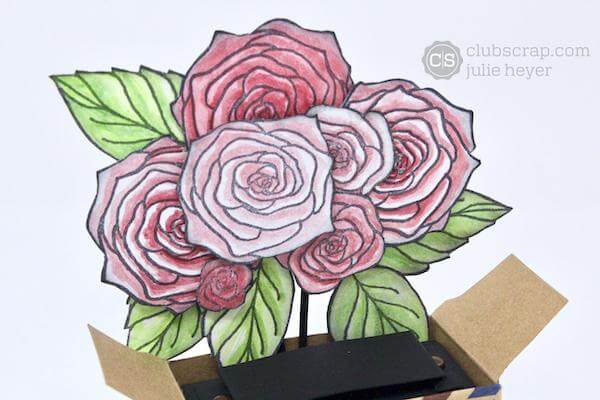 Bouquet in a Box - Valentine's Day project