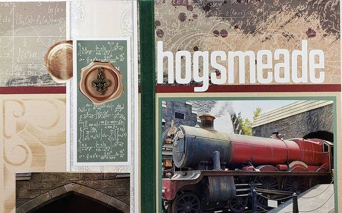 The Ivy League page kit meets Harry Potter