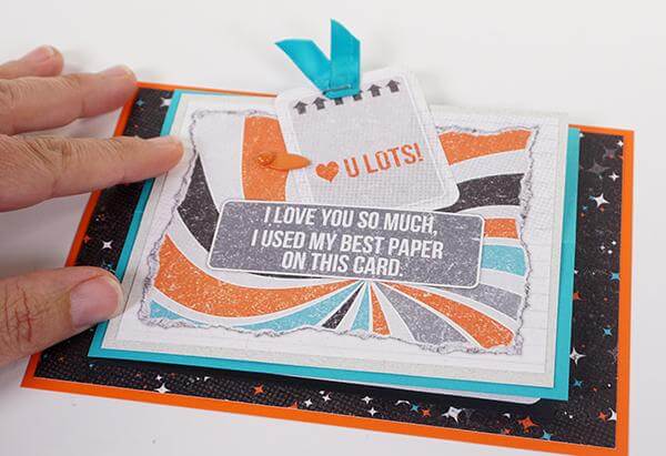 Full of Scrap Card Kit - Mail for your scrappy friends.