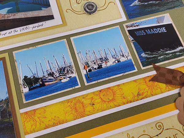 Sunflowers Remix Pages - finished, but missing sunflowers