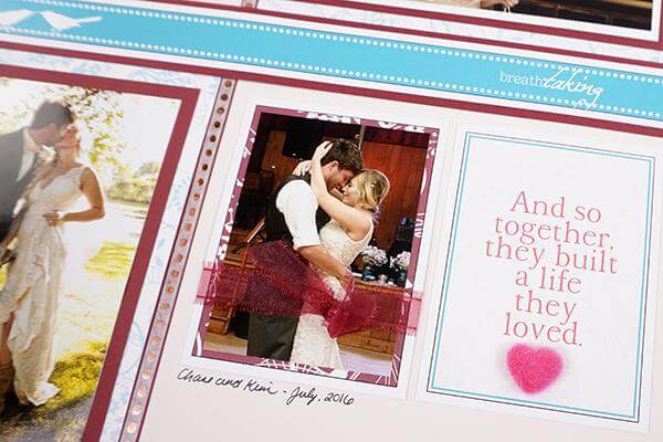 Love Birds Layouts - For any reason, any season!