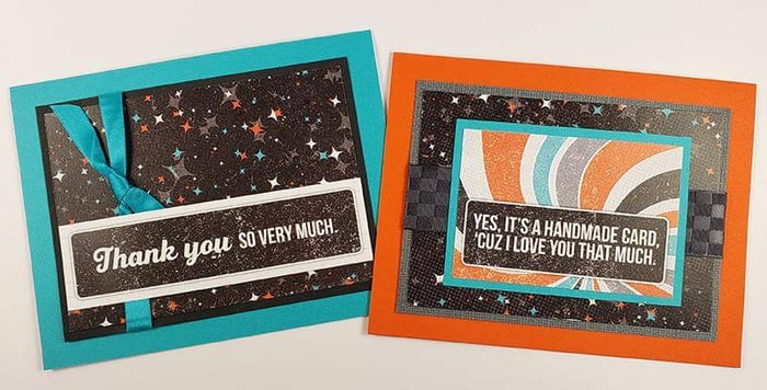 Full of Scrap Notecard Carrier with 8 Cards