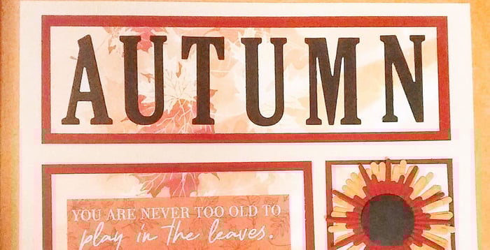 Falling Leaves Artwork - A bushel of awesome ideas.