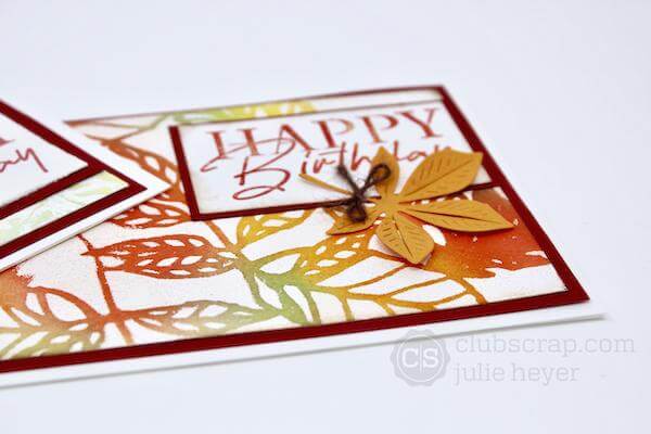 Embossing Technique - Who can Resist a great Challenge?