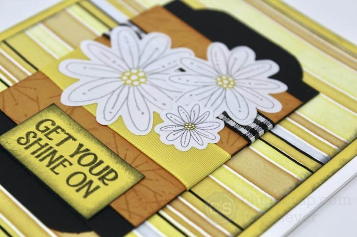 Daisy card - Hello, Sunshine and the card sketch challenge!