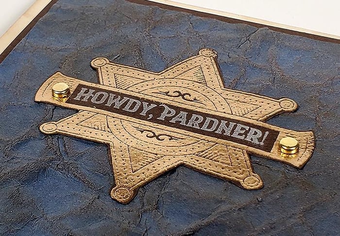 Western Stamps - Brandish your heat gun!