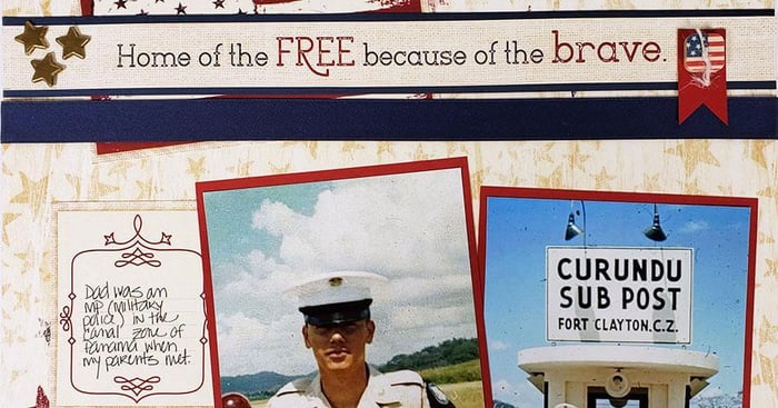 Vintage Americana Layouts - Scrap any occasion!