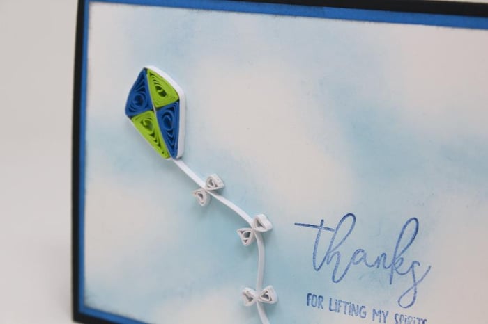 Quilled Kite tutorial - Reach for the sky!