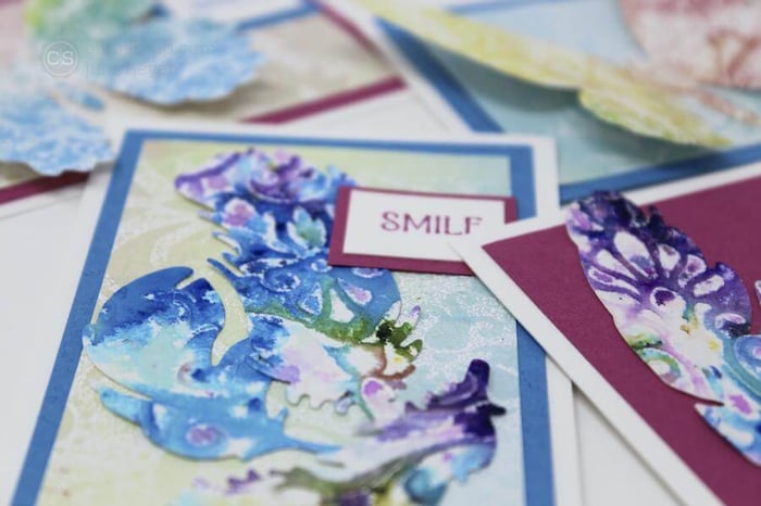 Die Cut Art Orphans Technique Challenge