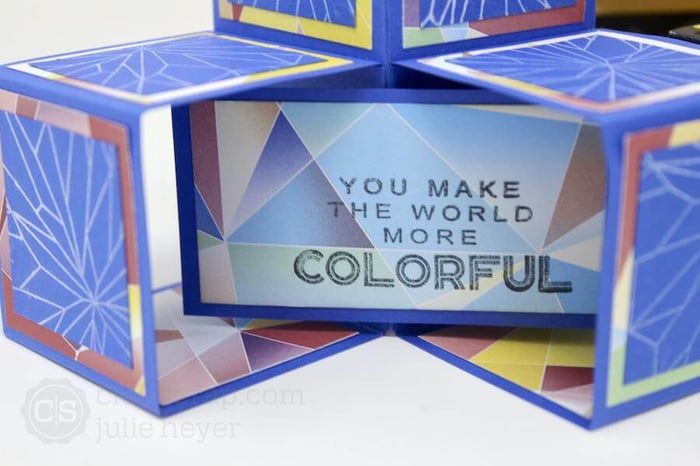 Triple Cube Card - A brand new Deluxe formula!