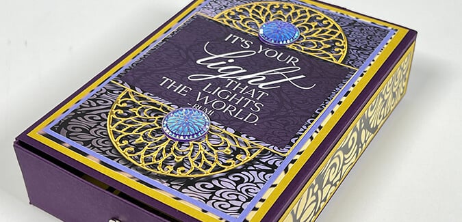 Luminary Accordion Book in a Box