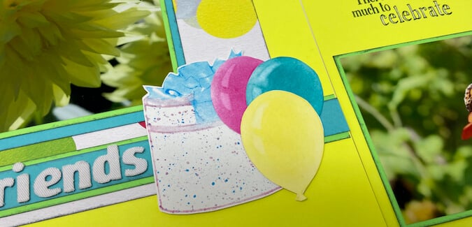 Balloon Embellishments - Make pages with pizzazz!