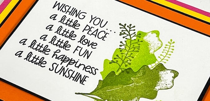 Make eight single-fold cards with Bright Blooms Stamps!