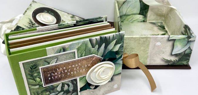 Cherish Drop Spine Box with Mini Book - A perfect gift!