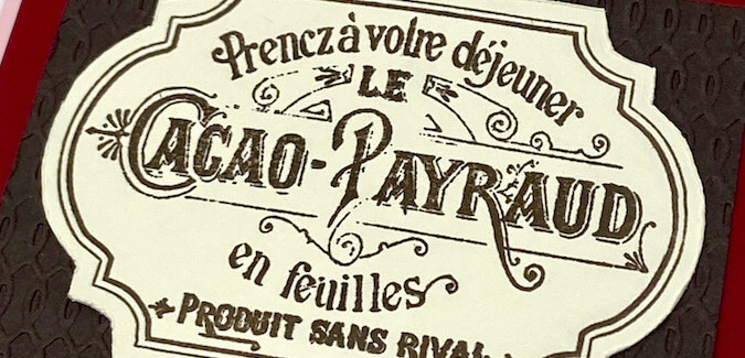 Chocolate Stamps - Sweet and simple techniques!