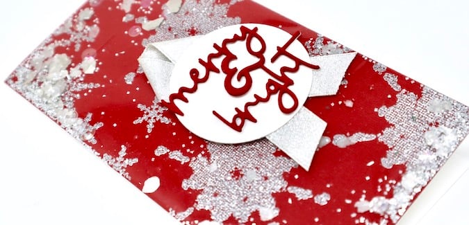 Edge to Edge Shaker Card - Let's shake things up!