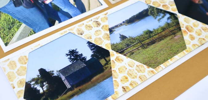 Hexagon Border Strips - No scrap left behind!