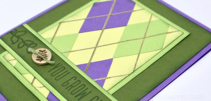 Paper Argyle Background - Shine bright like a diamond!