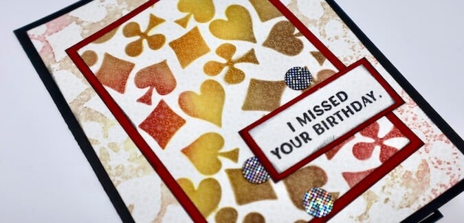 Pattern Print Resist with Inks and Stencils